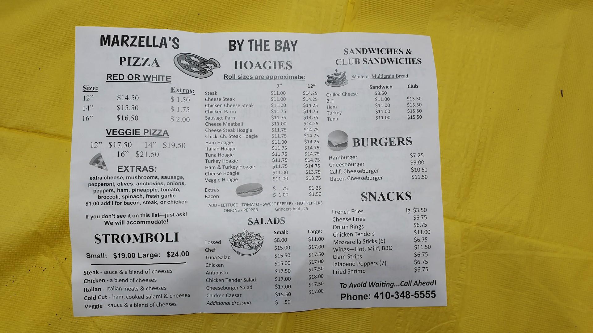 Marzella's By The Bay LLC